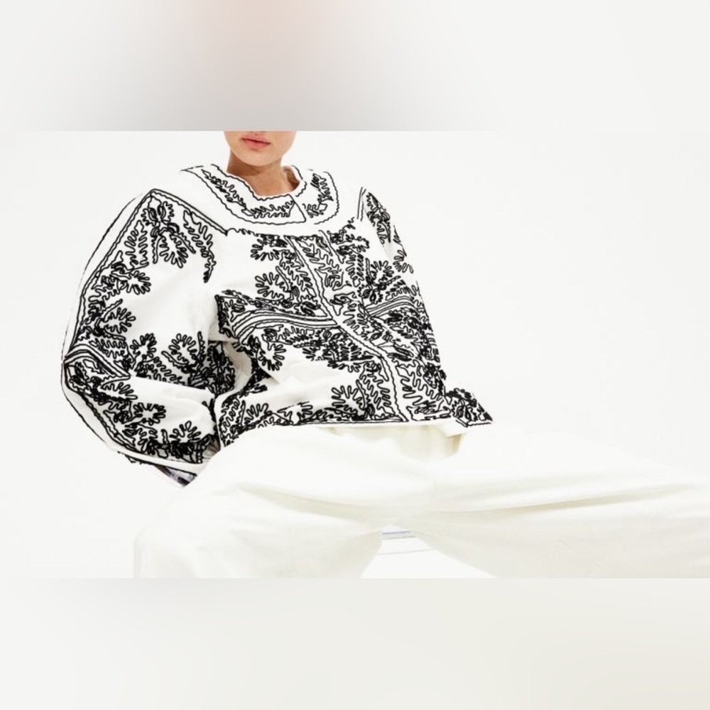 Hm embroidery jacket small